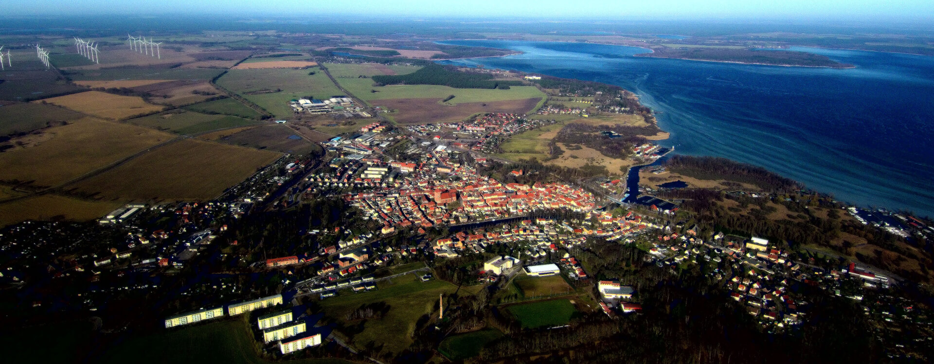 Plau am See von oben