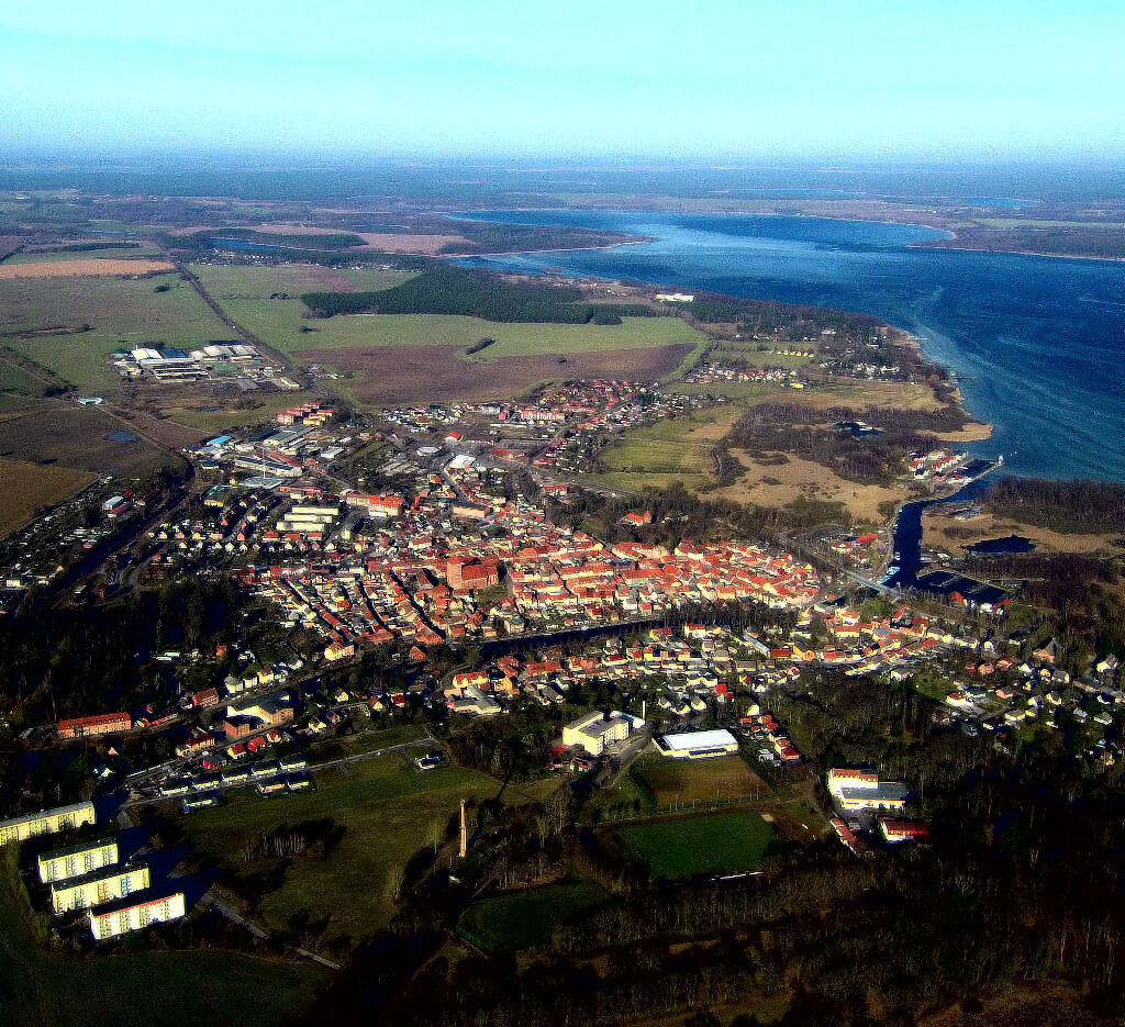 Plau am See von oben