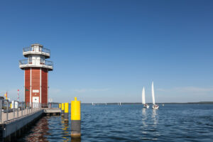Segelboote auf dem Plauer See